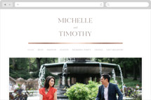 Better Half Wedding Website