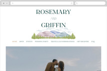 River Valley Wedding Website