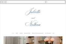 Marenza Wedding Website