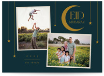 Hanging Stars Eid Cards