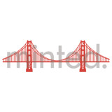 Golden Gate Bridge Design Element