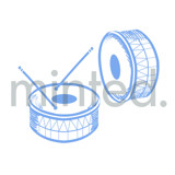 Drums Design Element