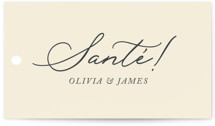 A Toast to Love Engagement Party Favor Tags