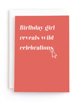 Feminine Birthday Greeting Cards