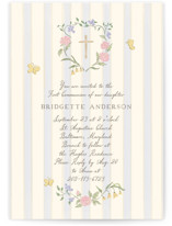 teacup First Holy Communion Invitations