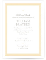 Savannah First Holy Communion Invitations