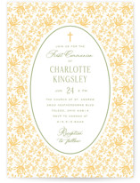 Calico First Holy Communion Invitations