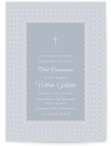 Framed in Lace First Holy Communion Invitations