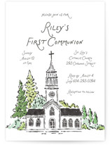 church First Holy Communion Invitations