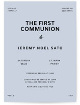 Courthouse First Holy Communion Invitations
