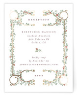 Sapin Foil-Pressed Debutante Party Enclosure Cards