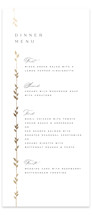Courtyard Foil-Pressed Long Menus