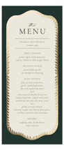 Frame Foil-Pressed Long Menus