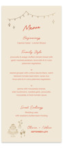 Party On! Foil-Pressed Long Menus