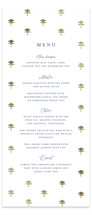 Swan Song Foil-Pressed Long Menus