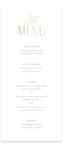 Monatuk Foil-Pressed Long Menus