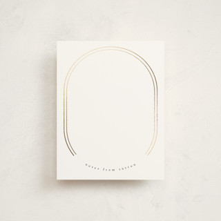 opaline Foil-Pressed Stationery