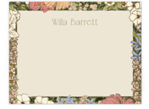 In The Garden Foil-Pressed Stationery