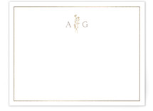 kouignette Foil-Pressed Stationery
