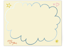 Whimsy Foil-Pressed Stationery