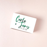 Trendy Script Names Cake Box, Set of 50 Favor Boxes