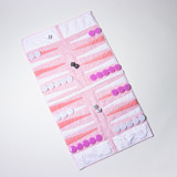 Pink Outdoor/Travel Backgammon Set (Plastic Pieces) Games