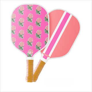 Custom Monogram Pickleball Paddle - Kyra Pink Games
