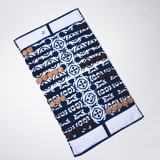 Blue Chinoiserie Outdoor/Travel Backgammon Set (Wood Pieces) Games