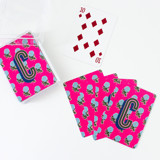 Kyra Monogrammed Playing Cards Games