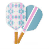 Custom Monogram Pickleball Paddle - Belmont Blue Games