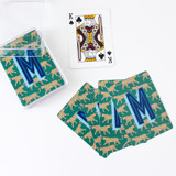 Leopards Monogrammed Playing Cards Games