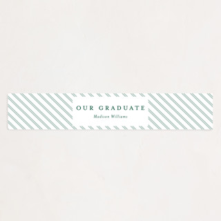 with gratitude Graduation Belly Bands