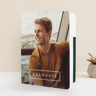 Classic Graduate Graduation Announcement Booklette™ Cards
