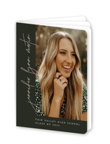 She's Still Graduating Graduation Announcement Booklette™ Cards