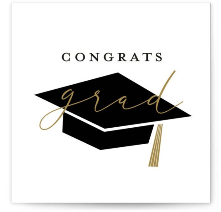 Caps Off Graduation Stickers by Stacey Meacham Minted