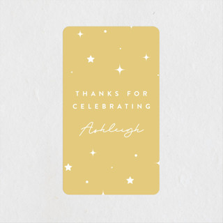 Sparkle Banner Graduation Stickers