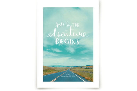 Love Is An Adventure Art Prints