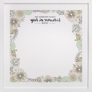 Sketchbook Flowers Keepsake