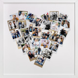 Heart Snapshot Mix® Framed Photos