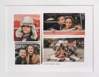 4 Photo Collage Framed Photos