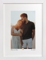 With a Heart: Foil Framed Photo Framed Photos