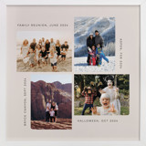 Four Photo: Square Framed Photo Framed Photos