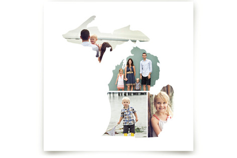 Michigan Love Location Art Prints