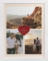 Heart Tag: Portrait Framed Photo Framed Photos
