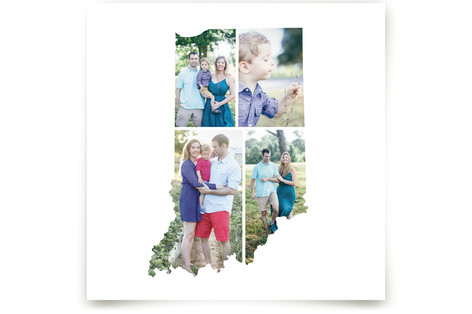 Indiana Love Location Art Prints