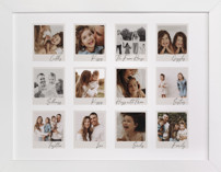 Twelve Framed Photos