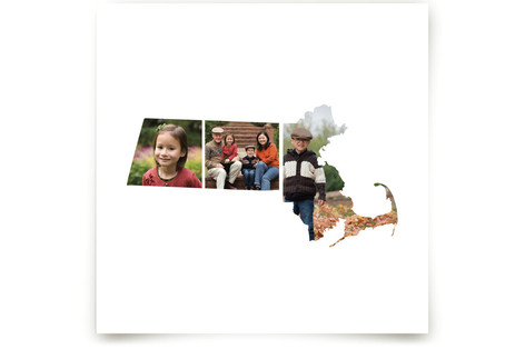 Massachusetts Love Location Art Prints