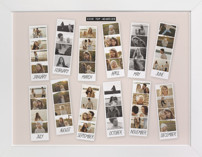 Year Snapshots Framed Photos