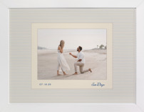 Luxe Stripes: Landscape Framed Photos