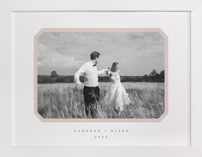 Bevel Border: Landscape Framed Photos